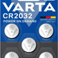 VARTA Batterijen Knoopcel CR2032, verpakking van 5, Power on Demand, Lithium Coin, 3V, kindveilige verpakking, voor kleine elektronische apparaten - horloges, autosleutels [Exclusief bij Amazon] - NLMAX