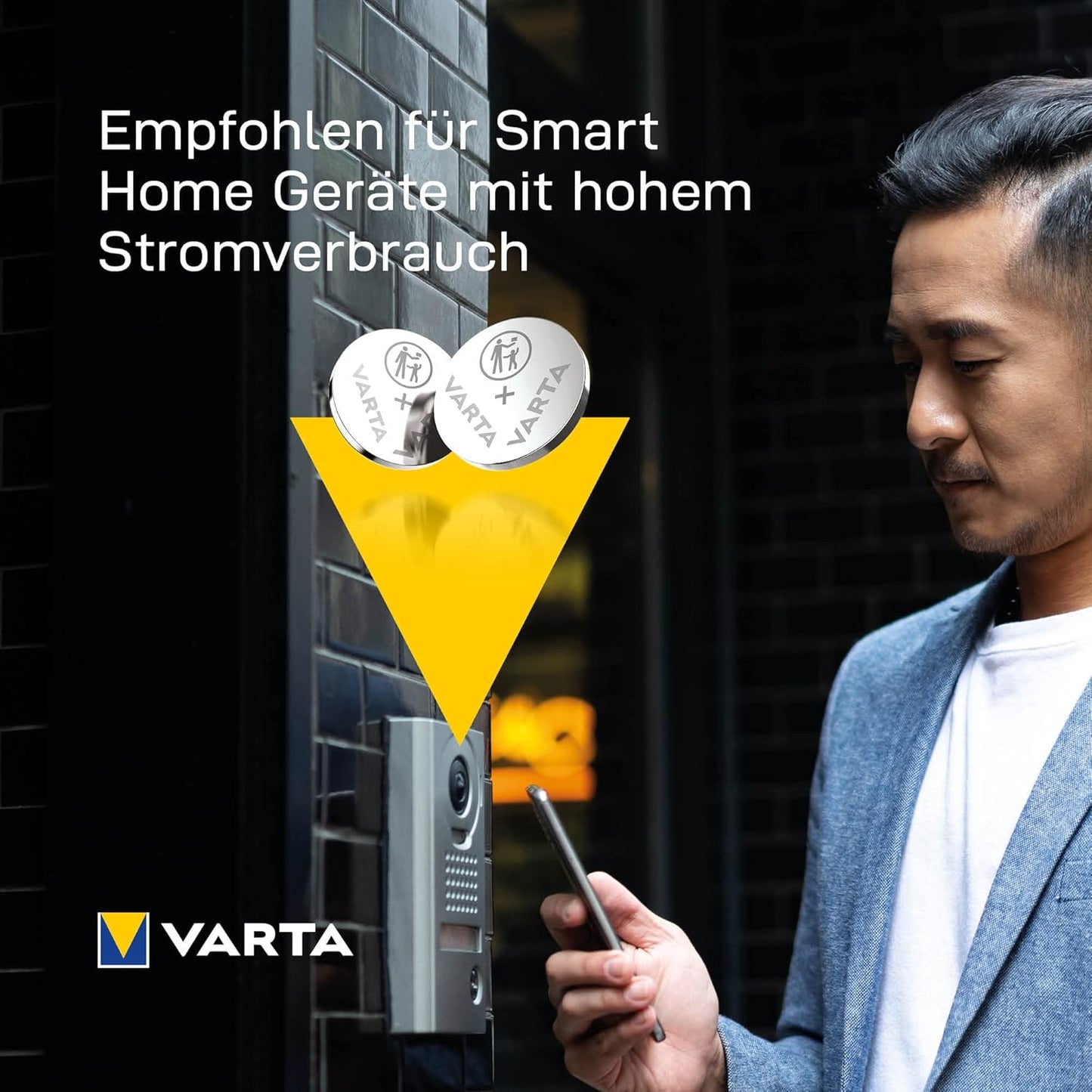 VARTA Batterijen Knoopcel CR2032, verpakking van 5, Power on Demand, Lithium Coin, 3V, kindveilige verpakking, voor kleine elektronische apparaten - horloges, autosleutels [Exclusief bij Amazon] - NLMAX