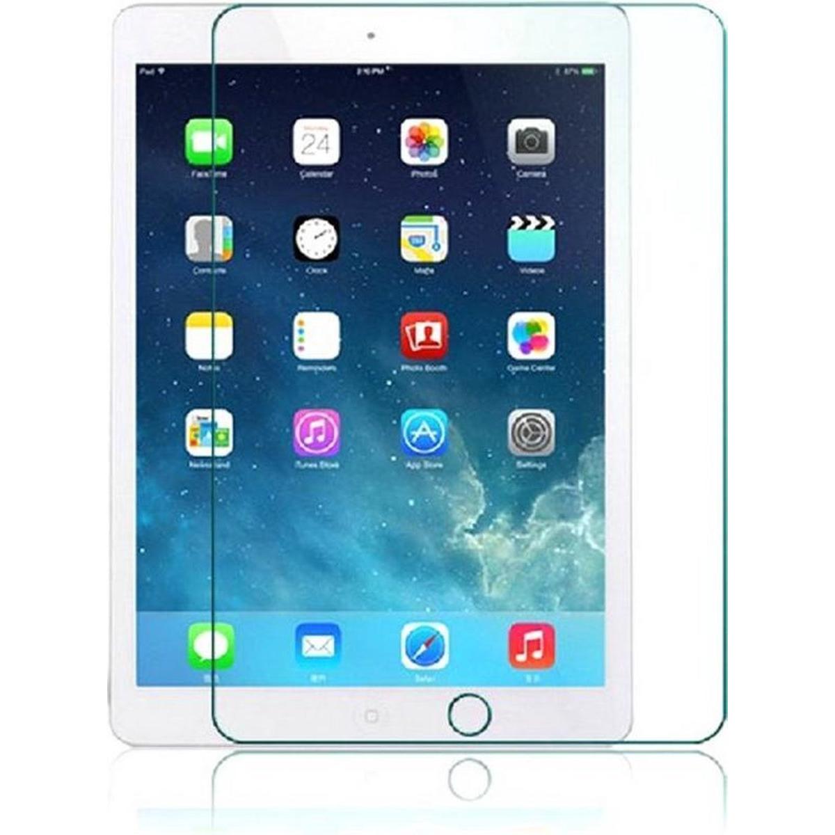 Apple iPad 10.2 (2019) Zwart 360 graden draaibare hoesje + Gehard tempered glass screenprotector - NLMAX