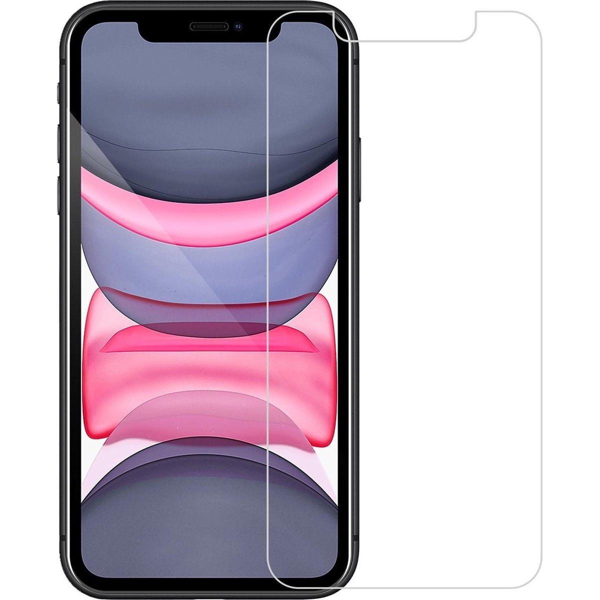 iPhone XS Screenprotector glas - extra strek en helder Beschermglas - 2 stuks - NLMAX
