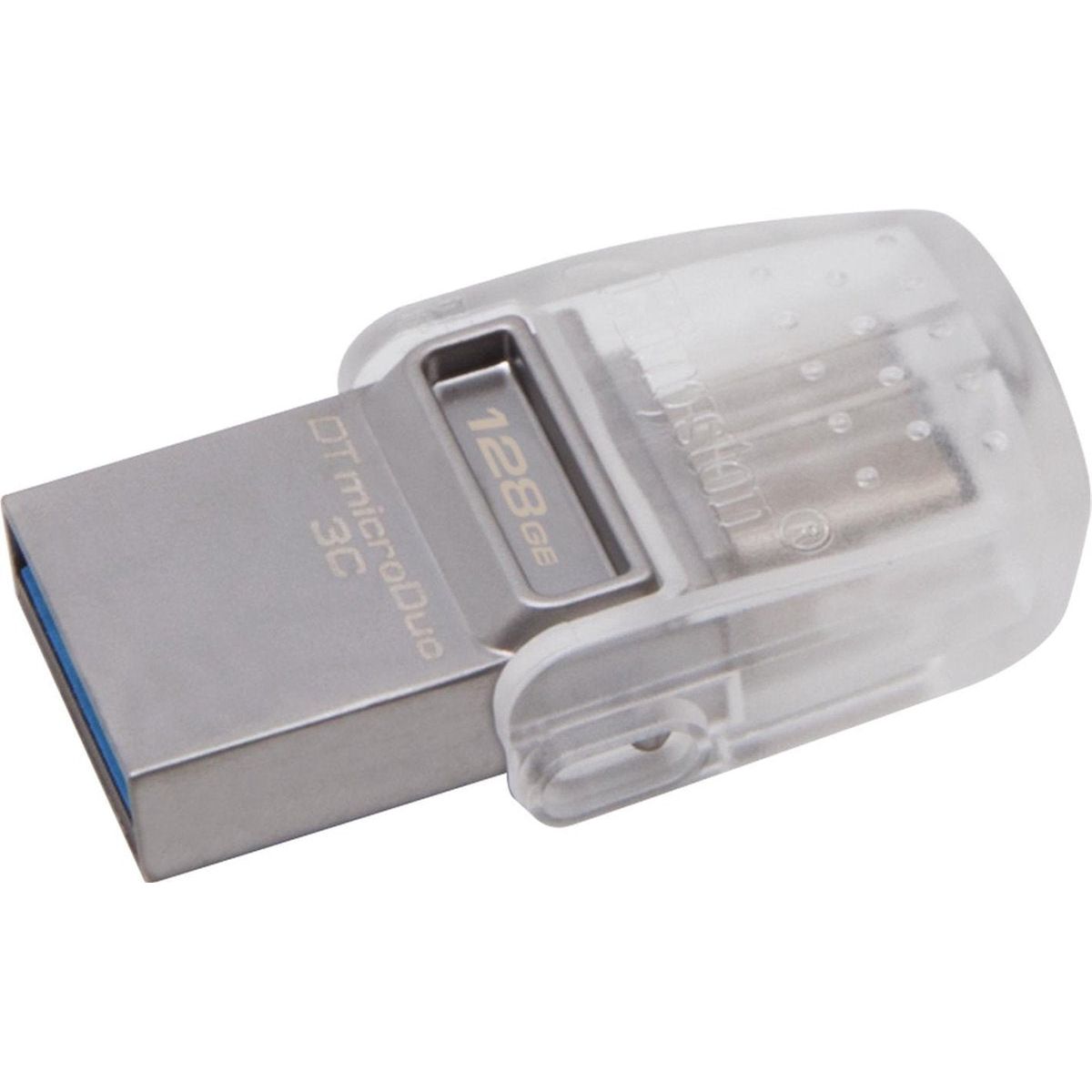 Kingston Dual Port micro Duo 3C - DUO USB stick - 128 GB - NLMAX