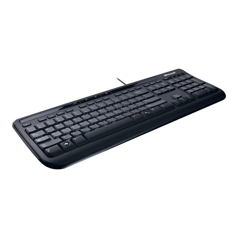 Microsoft 600 toetsenbord set keyboard Inclusief muis USB Zwart - NLMAX