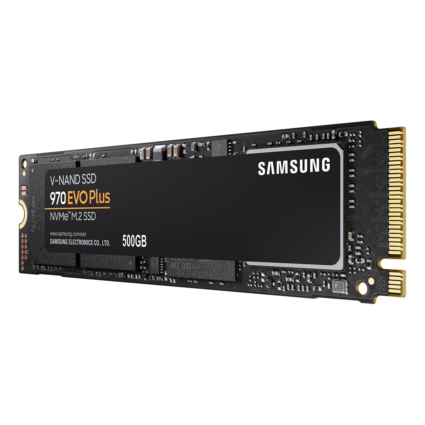 Samsung 970 EVO Plus MZ-V7S500BW , Internal NVMe M.2 SSD, 500 GB, Up to 3,500 MB/s sequential read - NLMAX