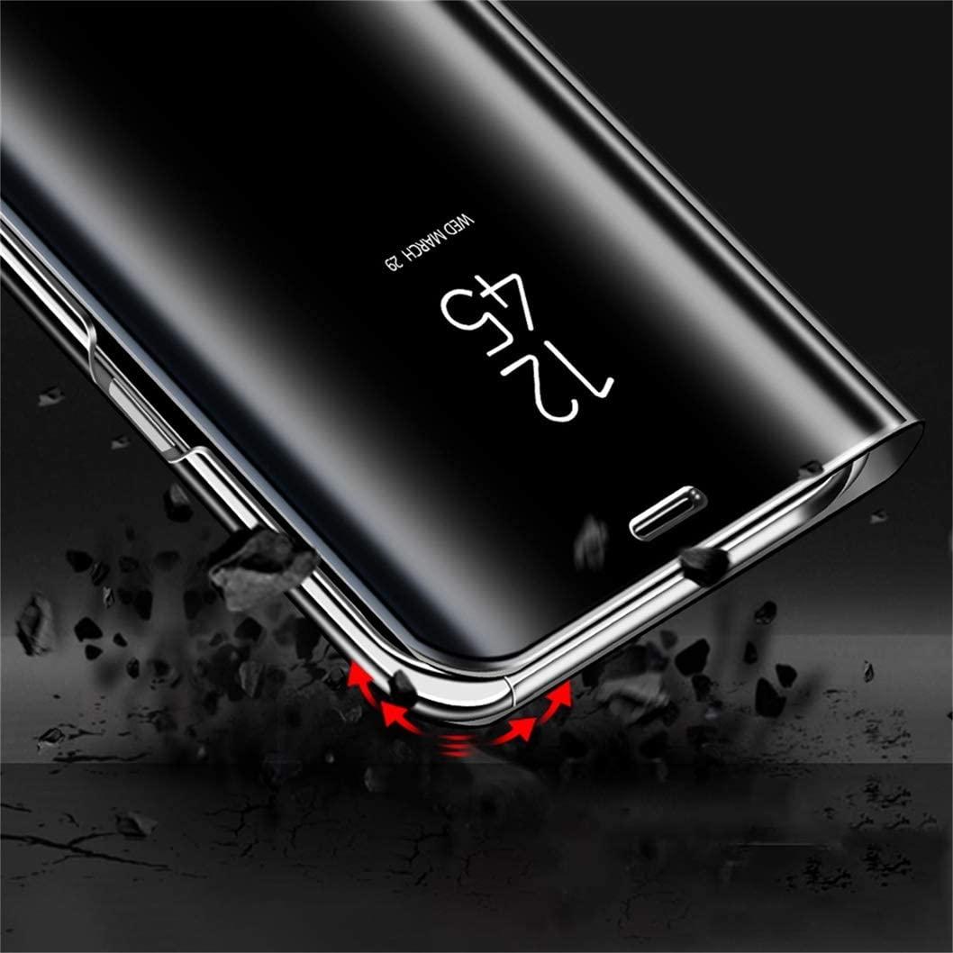 Samsung Galaxy S10 Plus Clear View boek hoes Cover, Spiegel Cover Flip Case Stand - NLMAX
