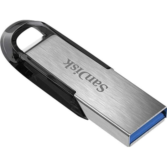 SanDisk Ultra Flair USB 3.0 Flash Drive 32 GB (Robuuste En Stijlvolle Metalen Behuizing, Wachtwoordbeveiliging, 150 MB/s Lezen) Zwart - NLMAX